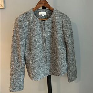 Talbots wool blend Blazer nwt collegiate full zipper jacket